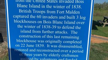 British Blockhouse, Boblo Island
