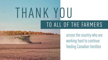 Thank You Canadian Farmers
